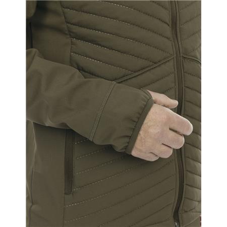 HEREN JAS HART IBICE HOODIE - OLIVE FONCÉ
