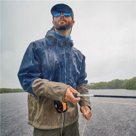 HEREN JAS ORVIS PRO FISHING JACKET - GRIS/BLEU