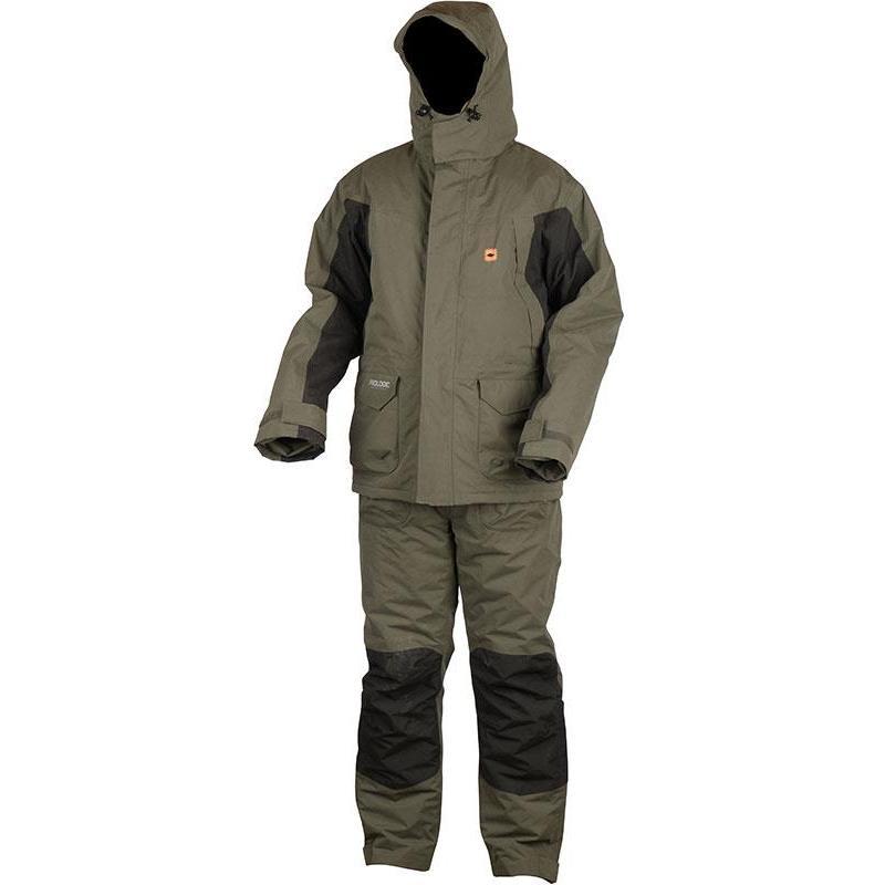 Eenvoud Hick Manier Heren jas + overall prologic highgrade thermo suit - groen