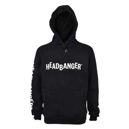 Heren Sweat Headbanger Hoodie - Noir