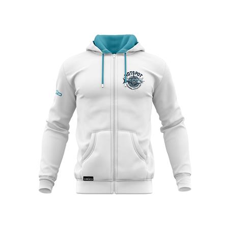 Heren Sweat Hot Spot Design Future Tuna - Blanc