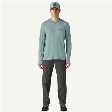HEREN SWEAT - THERMAL BLUE PATAGONIA TROPIC COMFORT NATURAL GRAPHIC HOODY - THERMAL BLUE