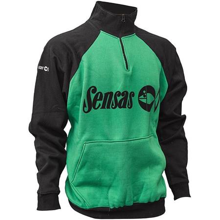 Heren Sweater Sensas Summer - Zwart/Groen