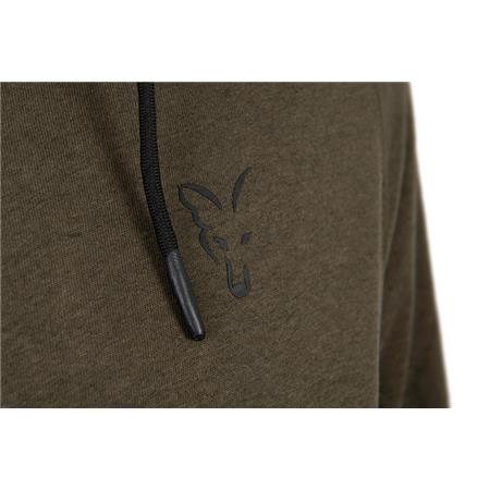 HEREN SWEATSHIRT - GROEN FOX COLLECTION LW HOODY GREEN & BLACK