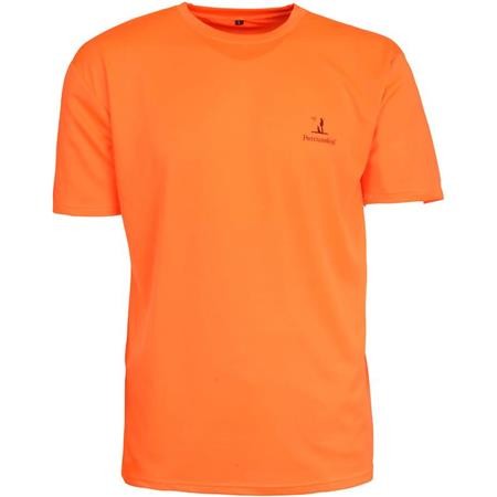 Heren T-Shirt Korte Mouwen Percussion Jacht - Oranje