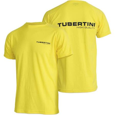 Heren T-Shirt Korte Mouwen Tubertini Concept - Geel