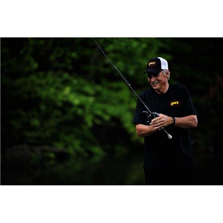 HEREN T-SHIRT MET KORTE MOUWEN LEW'S SHORT SLEEVE - ZWART