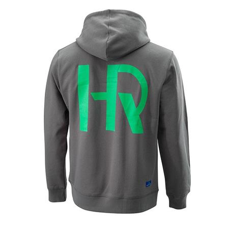 HEREN TRUI - ANTRACIET HEARTY RISE HOODIE - ANTHRACITE