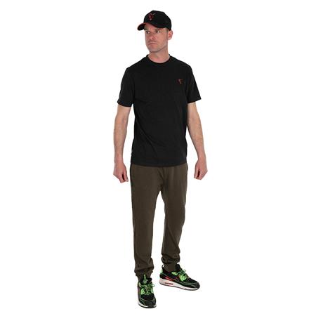 HERENBROEK FOX COLLECTION LW JOGGER GREEN & BLACK - GROEN
