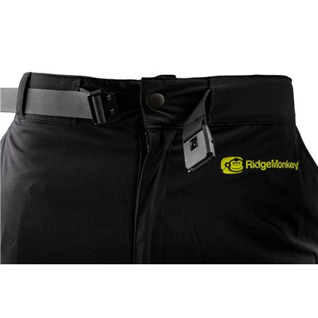 HERENBROEK RIDGE MONKEY APEAREL LIGHTWEIGHT CLASSIC CARGO TROUSERS - ZWART