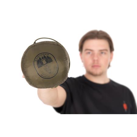 HERENJAS FOX EXPLORER DOWNFILL PACKAWAY KHAKI JACKET - ZWART