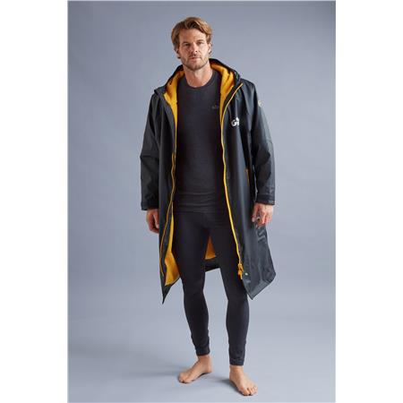HERENJAS GILL AQUA PARKA - MARINEBLAUW/GOUD