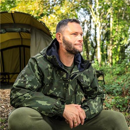 Herenjas Sonik Lightweight Jacket Camo - Groen