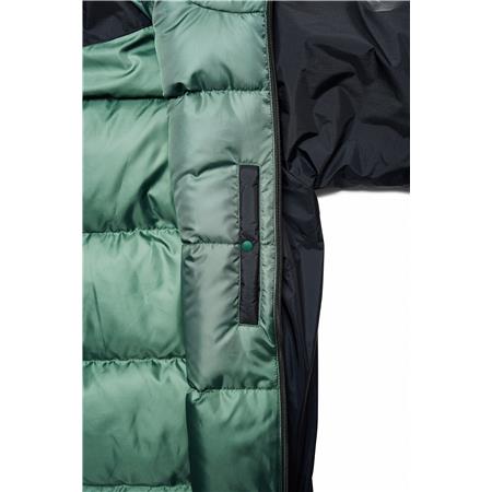HERENJAS SPRO NANGA AURORA DOWN JACKET - ZWART/GROEN