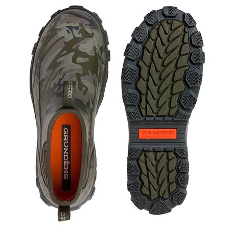 HERENLAARZEN GRUNDÉNS DECK BOSS DEVIATION ANKLE BOOT REFRACTION - CAMO