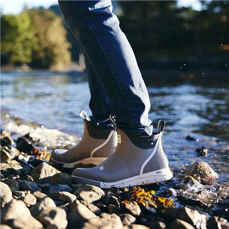 HERENLAARZEN XTRATUF ANKLE DECK BOOT SPORT - GRIJS