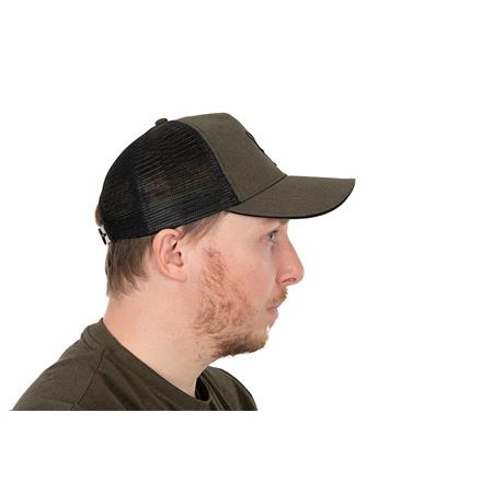 HERENPET FOX COLLECTION TRUCKER CAP GREEN & BLACK - GROEN