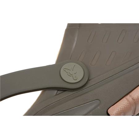 HERENSCHOENEN FOX KHAKI CLOGS