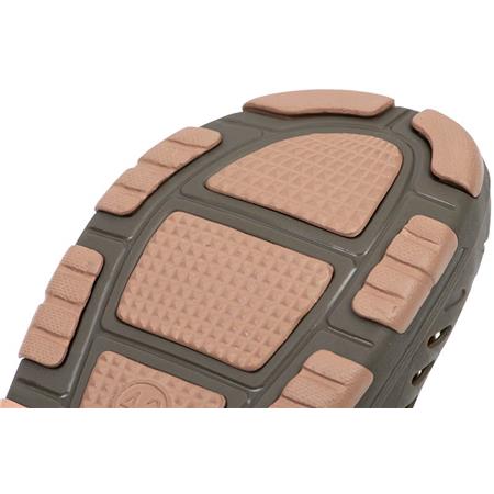 HERENSCHOENEN FOX KHAKI CLOGS