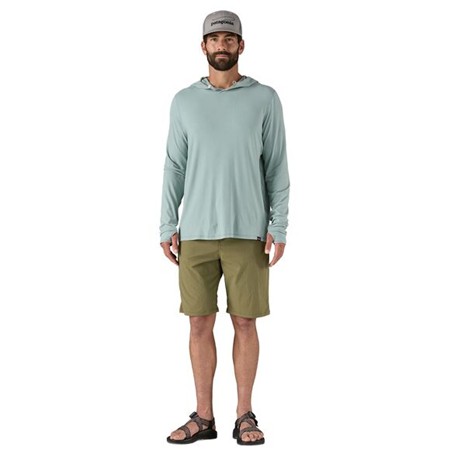 HERENSWEATER - THERMAL BLUE PATAGONIA TROPIC COMFORT NATURAL HOODY - THERMAL BLUE