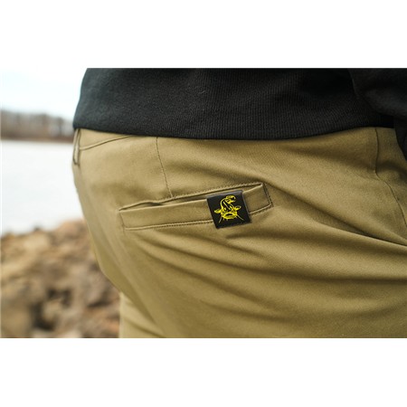 HERRBYXA BLACK CAT CARGO TROUSERS - KAKI