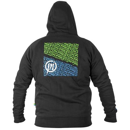 HERRE-HÆTTETRØJE PRESTON INNOVATIONS CELCIUS ZIP HOODIE - SORT
