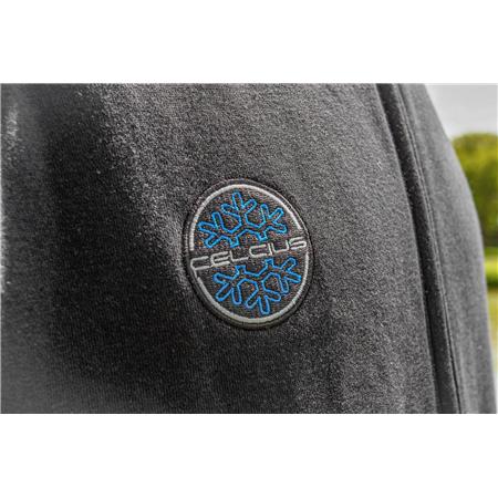 HERRE-HÆTTETRØJE PRESTON INNOVATIONS CELCIUS ZIP HOODIE - SORT