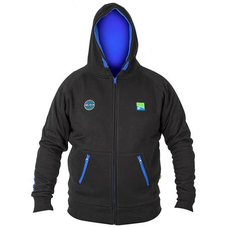 Herre-Hættetrøje Preston Innovations Celcius Zip Hoodie - Sort