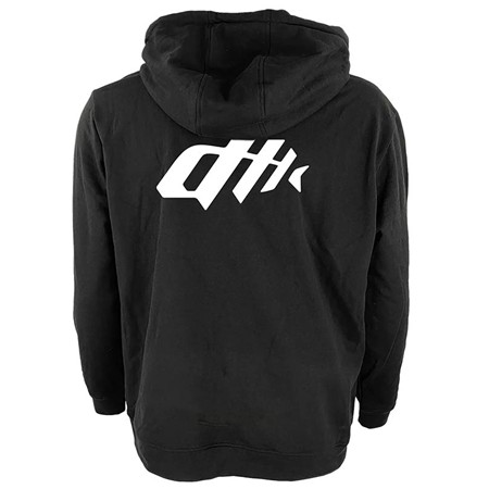HERRE-HÆTTETRØJE ZECK BARSCH-ALARM BIG BOY HOODIE - SORT