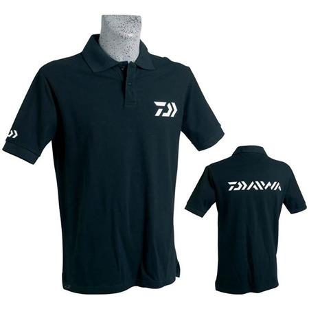 Herre Kortærmet Polo Daiwa - Sort