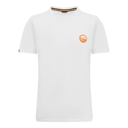 Herre Kortærmet T-Shirt Guru Semi Logo Tee - Hvid