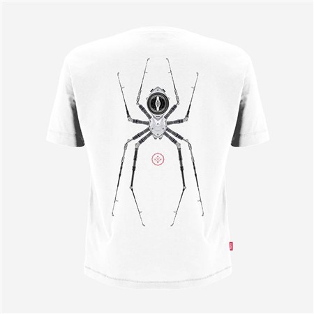 HERRE KORTÆRMET T-SHIRT KUMU REEL FEAR - HVID