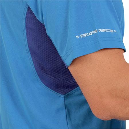 HERRE KORTÆRMET T-SHIRT VERCELLI ACQUA-TS - BLÅ