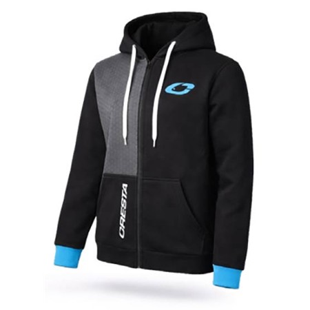 Herre Sweat Med Lynlås Cresta Club Hoodie - Sort