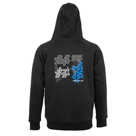 HERRE-SWEAT MED LYNLÅS PRESTON INNOVATIONS CELCIUS HOODIE - SORT