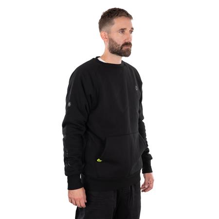 HERRE-SWEATSHIRT FOX MATRIX SHERPA SWEATER - SORT