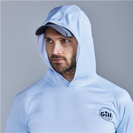 HERRE-SWEATSHIRT GILL MED HÆTTE XPEL TEC HOODIE - HVID