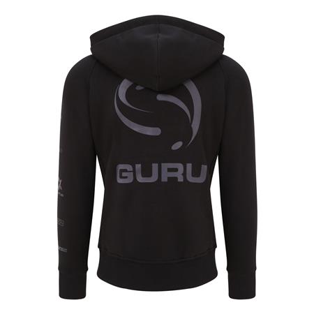HERRE-SWEATSHIRT GURU SEMI LOGO HOODIE - SORT
