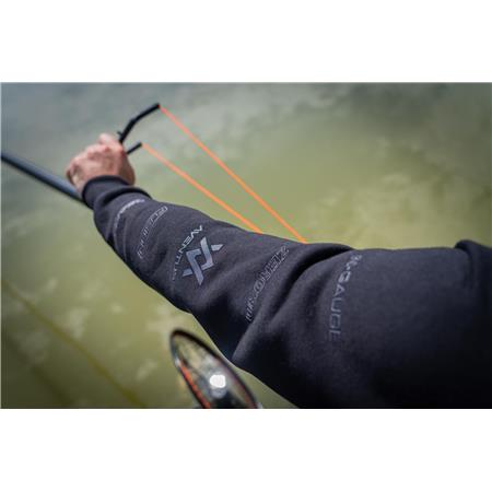 HERRE-SWEATSHIRT GURU SEMI LOGO HOODIE - SORT