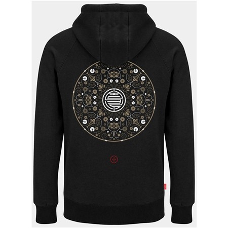 Herre-Sweatshirt Kumu Lotus Hoodie - Sort