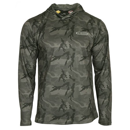 Herre-Sweatshirt Vision Bamboo Bug & Uv Hoodie - Oliven