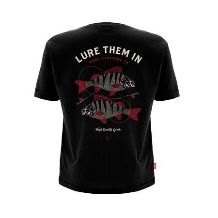 Herre T-Shirt Kortærmet Kumu Lure Them In T-Shirt - Sort