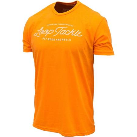 Herre T-Shirt Kortærmet Loop Innovation Through Passion - Orange