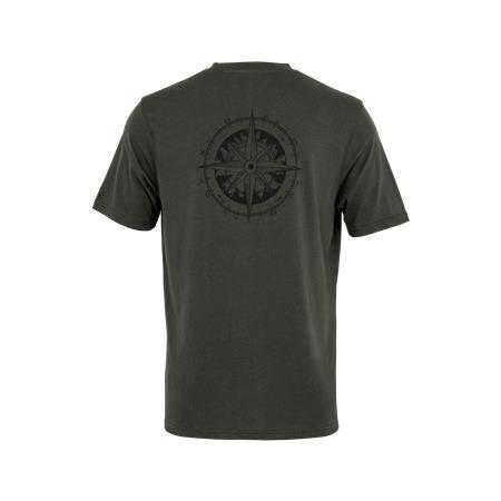 HERRE T-SHIRT MED KORTE ÆRMER AVID CARP BEARING T-SHIRT - GRØN