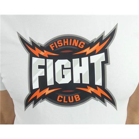 HERRE T-SHIRT MED KORTE ÆRMER FC FIGHT - HVID