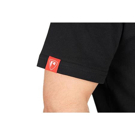 HERRE T-SHIRT MED KORTE ÆRMER FOX RAGE RAGEWEAR TEE SHIRT - SORT