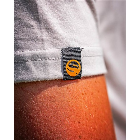 HERRE T-SHIRT MED KORTE ÆRMER GURU MAGNIFY TEE - GRÅ