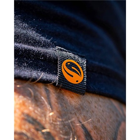 HERRE T-SHIRT MED KORTE ÆRMER GURU MAGNIFY TEE - SORT