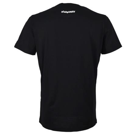HERRE T-SHIRT MED KORTE ÆRMER HEADBANGER T-SHIRT - SORT