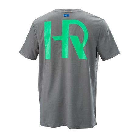 HERRE T-SHIRT MED KORTE ÆRMER HEARTY RISE - ANTHRACIT